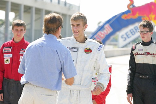 Young American Very Impressive at 2005 Red Bull Driver Search
